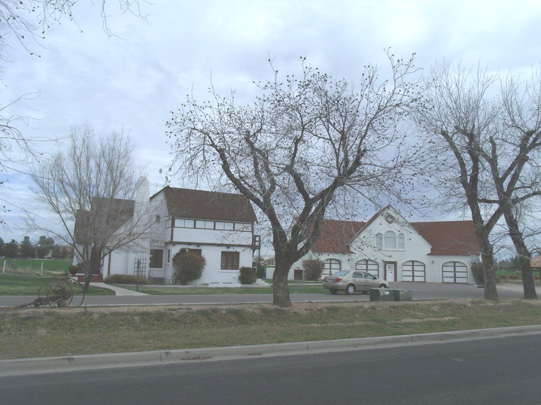 Historic Fitch Farm House built in 2933 in Mesa, Arizona